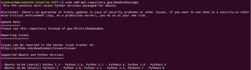 redhat install python 3